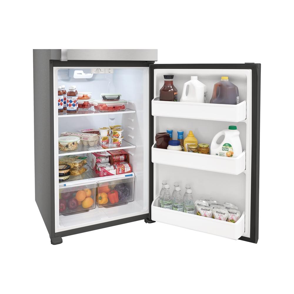  Frigidaire 28-inch, 18 cu.ft. Freestanding Top Freezer Refrigerator with Automatic Defrost FFHT1820VS IMAGE 7