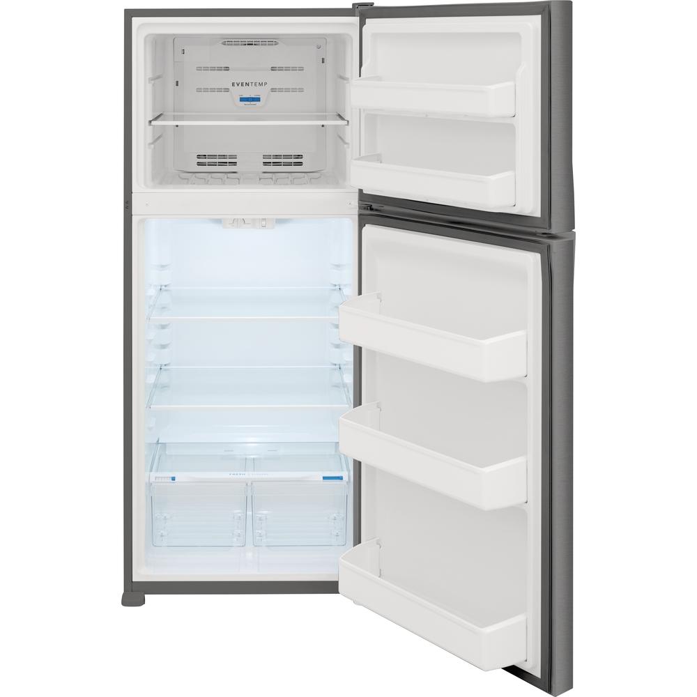  Frigidaire 28-inch, 18 cu.ft. Freestanding Top Freezer Refrigerator with Automatic Defrost FFHT1820VS IMAGE 8