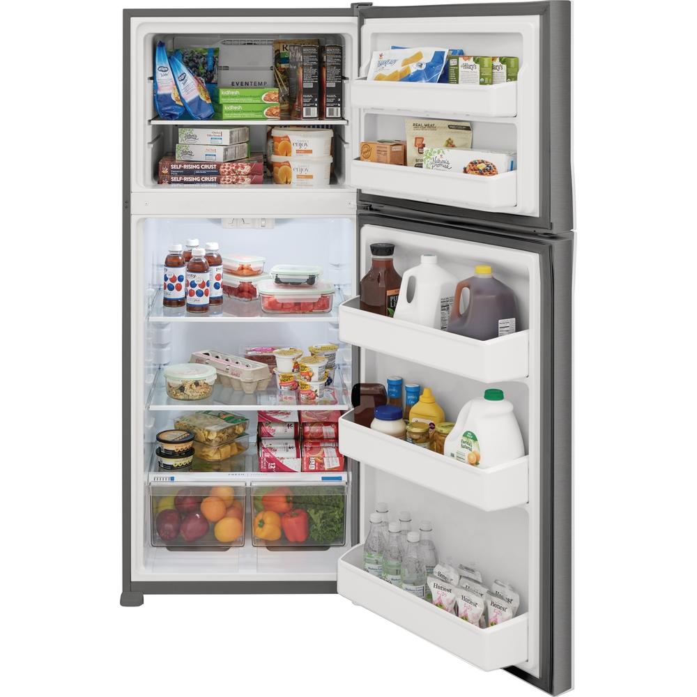  Frigidaire 28-inch, 18 cu.ft. Freestanding Top Freezer Refrigerator with Automatic Defrost FFHT1820VS IMAGE 9