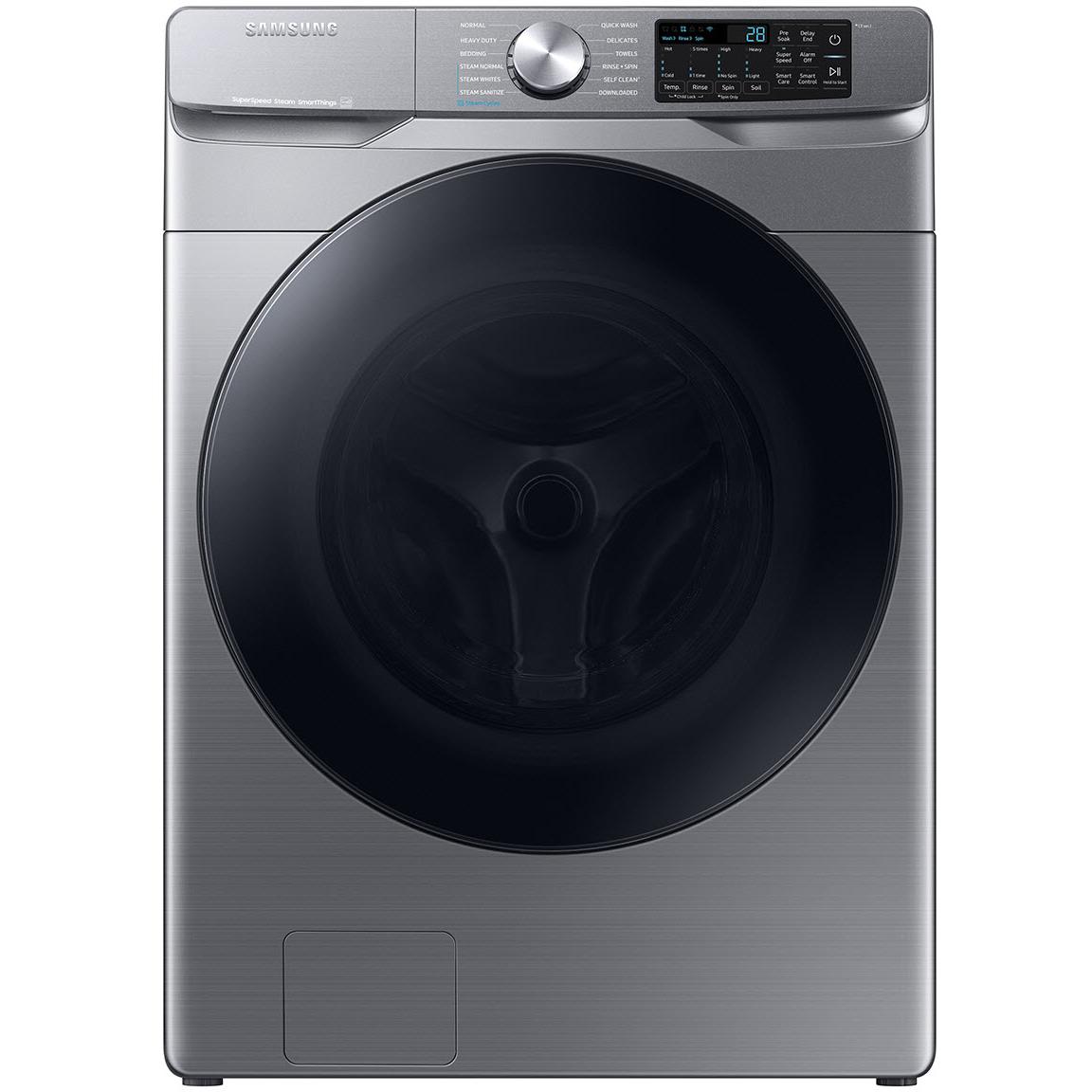  Samsung 5.2 cu.ft. Front Loading Washer with Wi-Fi Connectivity WF45B6300AP/AC IMAGE 1