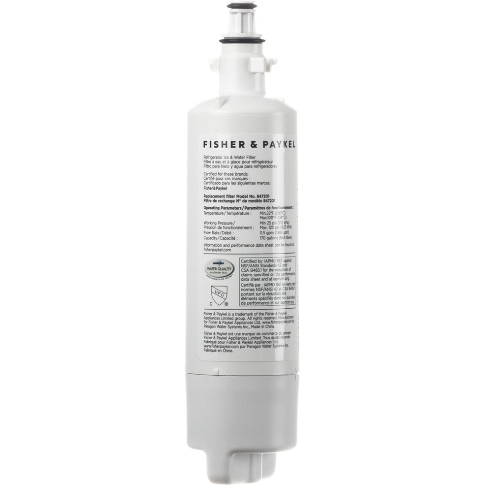  Fisher & Paykel Water Filter 847201 IMAGE 1