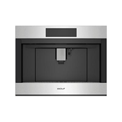  Wolf 24-inch E Series Transitional Built-in Coffee System EC2450TE/S IMAGE 1
