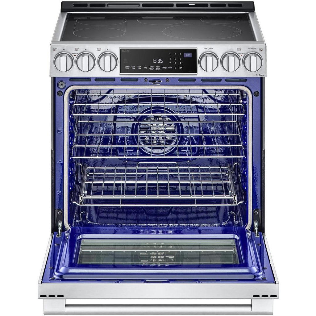  LG STUDIO Studio 30-inch Freestanding Electric Slide-in Range with ProBake Convection ™ Technology LSES6338F IMAGE 4