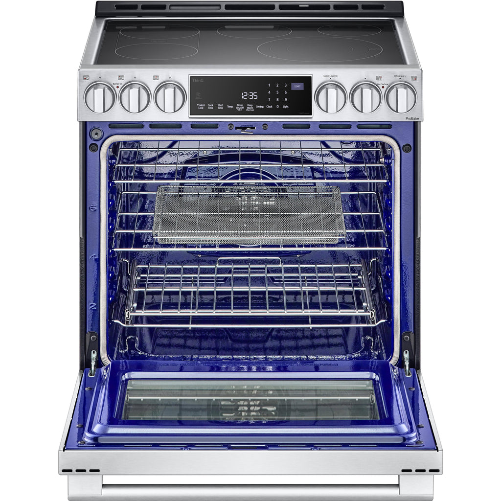  LG STUDIO Studio 30-inch Freestanding Electric Slide-in Range with ProBake Convection ™ Technology LSES6338F IMAGE 7