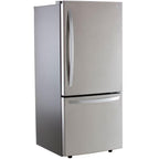  LG 30-inch, 22.1 cu.ft. Freestanding Bottom Freezer Refrigerator with Multi-Air Flow System LRDNS2200S IMAGE 3