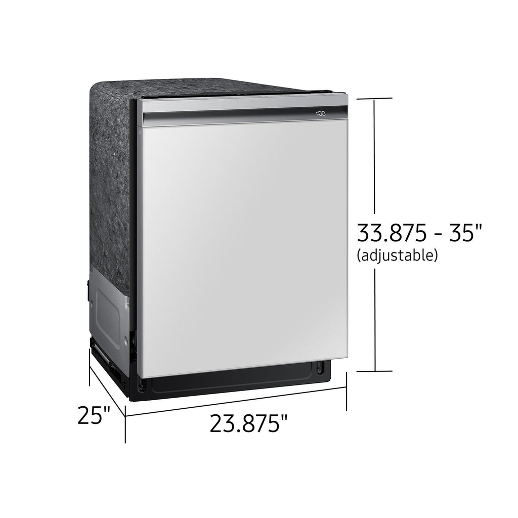  Samsung Bespoke 24-inch Built-in Dishwasher with Wi-Fi Connectivity DW80B7070AP/AC IMAGE 9