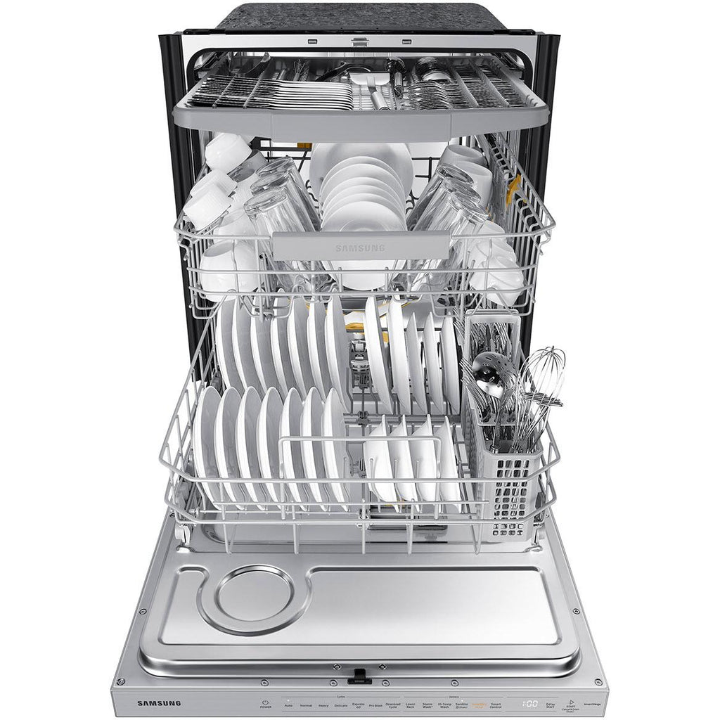  Samsung Bespoke 24-inch Built-in Dishwasher with Wi-Fi Connectivity DW80B7070US/AC IMAGE 6