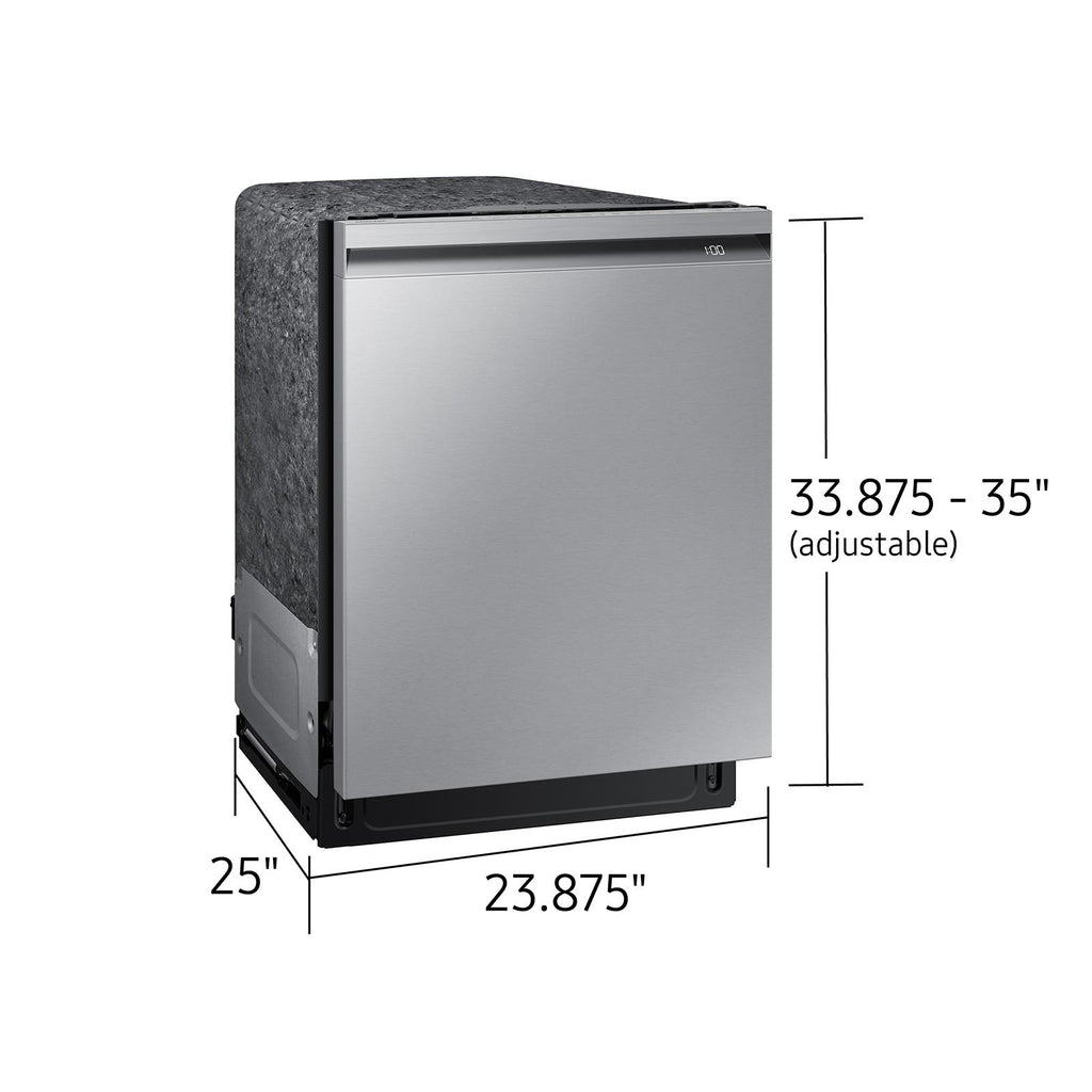  Samsung Bespoke 24-inch Built-in Dishwasher with Wi-Fi Connectivity DW80B7070US/AC IMAGE 9