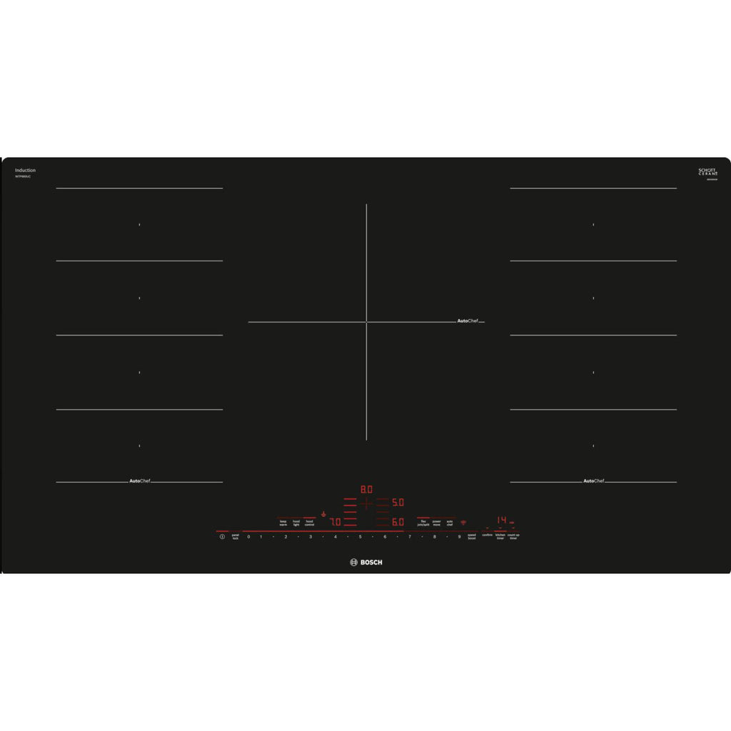  Bosch 36-inch Built-in Induction Cooktop with HomeConnect® NITP660UC IMAGE 1