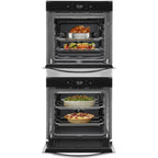  Whirlpool 24-inch, 5.8 cu. ft.  Double Wall Oven with True Convection Technology WOD52ES4MZ IMAGE 2