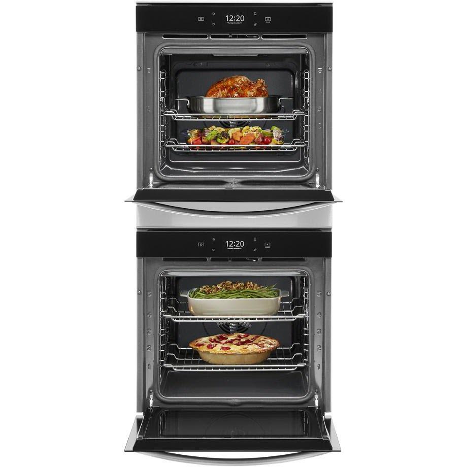  Whirlpool 24-inch, 5.8 cu. ft.  Double Wall Oven with True Convection Technology WOD52ES4MZ IMAGE 2