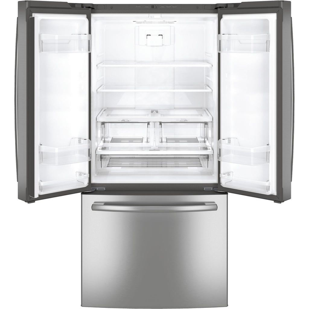  GE 33-inch, 24.8 cu. ft. French 3-door Refrigerator GNE25DYRKFS IMAGE 2