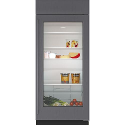  Sub-Zero 36-inch Built-in All Refrigerator with Glass Door CL3650RG/O/R IMAGE 1