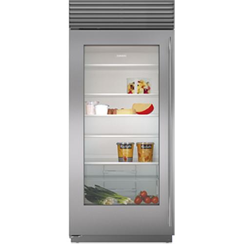  Sub-Zero 36-inch Built-in All Refrigerator with Glass Door CL3650RG/S/P/L IMAGE 1