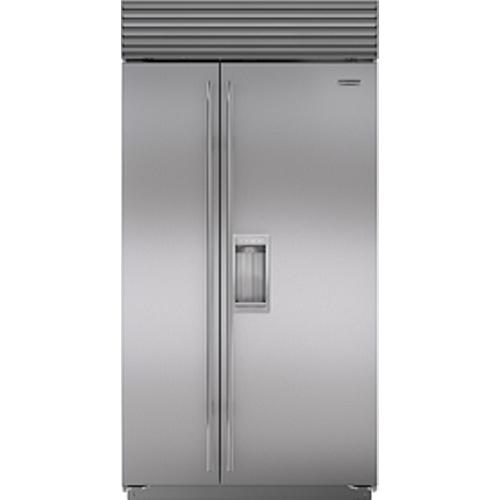  Sub-Zero 42-inch Built-in Side-by-Side Refrigerator with External Dispenser CL4250SD/S/T IMAGE 1