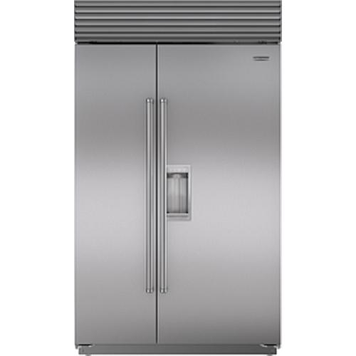  Sub-Zero 48-inch Built-in Side-by-Side Refrigerator External Dispenser CL4850SD/S/T IMAGE 1