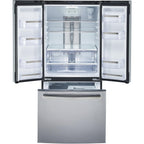  GE Profile 30-inch, 20.8 cu. ft. French 3-Door Refrigerator with Internal Water Dispenser PNE21NYRKFS IMAGE 2