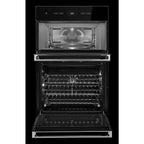  JennAir Noir 27-inch Built-in Combination Wall Oven/Microwave JMW2427LM IMAGE 8