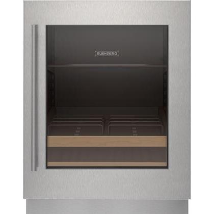  Sub-Zero Stainless Steel Glass Door Panel 9029179 IMAGE 1