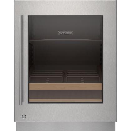  Sub-Zero Stainless Steel Glass Door Panel 9029181 IMAGE 1