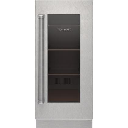  Sub-Zero Stainless Steel Glass Door Panel 9029161 IMAGE 1