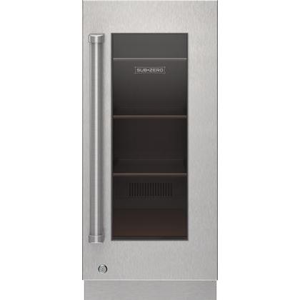  Sub-Zero Stainless Steel Glass Door Panel 9029159 IMAGE 1