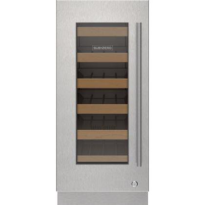  Sub-Zero Stainless Steel Glass Door Panel 9029158 IMAGE 1