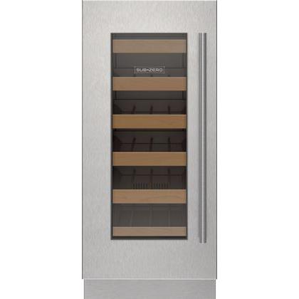  Sub-Zero Stainless Steel Glass Door Panel 9029157 IMAGE 1
