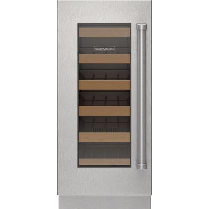  Sub-Zero Stainless Steel Glass Door Panel 9029153 IMAGE 1