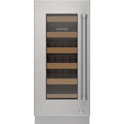  Sub-Zero Stainless Steel Glass Door Panel 9029151 IMAGE 1