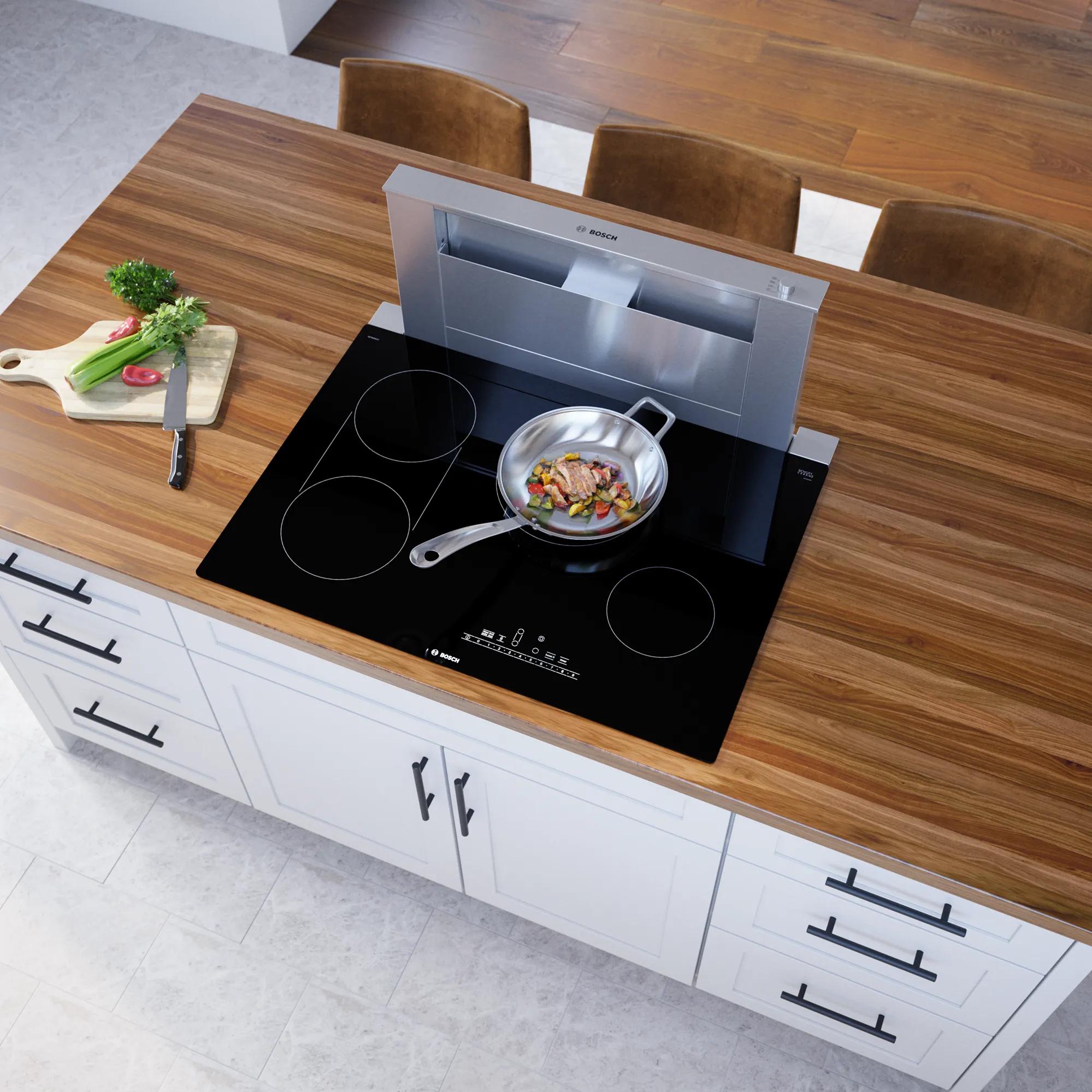  Bosch 30-inch Built-in Electric Cooktop with SpeedBoost® NET8069UC IMAGE 8