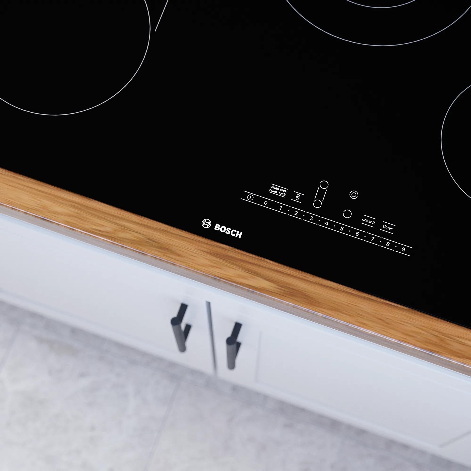  Bosch 30-inch Built-in Electric Cooktop with SpeedBoost® NET8069UC IMAGE 9