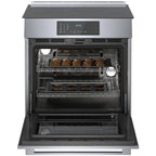  Bosch 30-inch Slide-in Induction Range with Genuine European Convection HIIP057C IMAGE 3