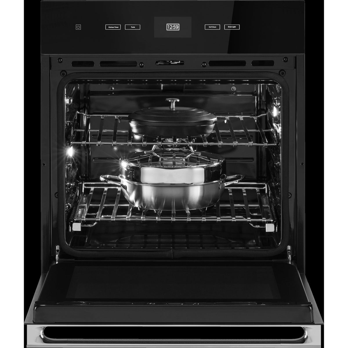  JennAir Noir 27-inch 4.3 cu.ft. Built-in Single Wall Oven with MultiMode® Convection System JJW2427LM IMAGE 3