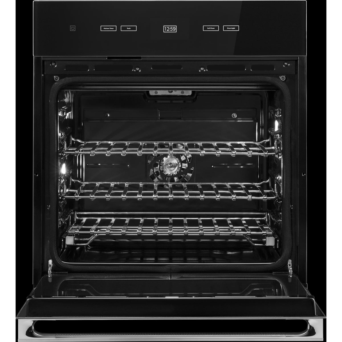  JennAir Noir 27-inch 4.3 cu.ft. Built-in Single Wall Oven with MultiMode® Convection System JJW2427LM IMAGE 4
