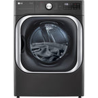  LG 9.0 Cu. Ft. Electric Dryer with Steam and Built-In Intelligence DLEX8900B IMAGE 1