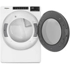  Whirlpool 7.4 cu. ft. Electric Dryer with Sanitize Cycle WED5605MW IMAGE 2