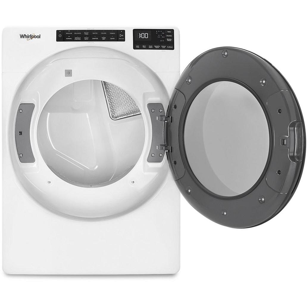  Whirlpool 7.4 cu. ft. Electric Dryer with Sanitize Cycle YWED5605MW IMAGE 2