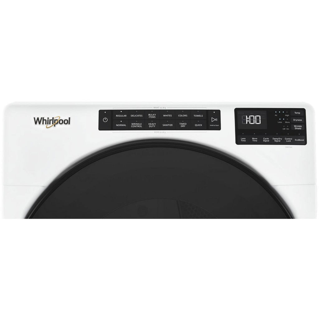  Whirlpool 7.4 cu. ft. Electric Dryer with Sanitize Cycle YWED5605MW IMAGE 3