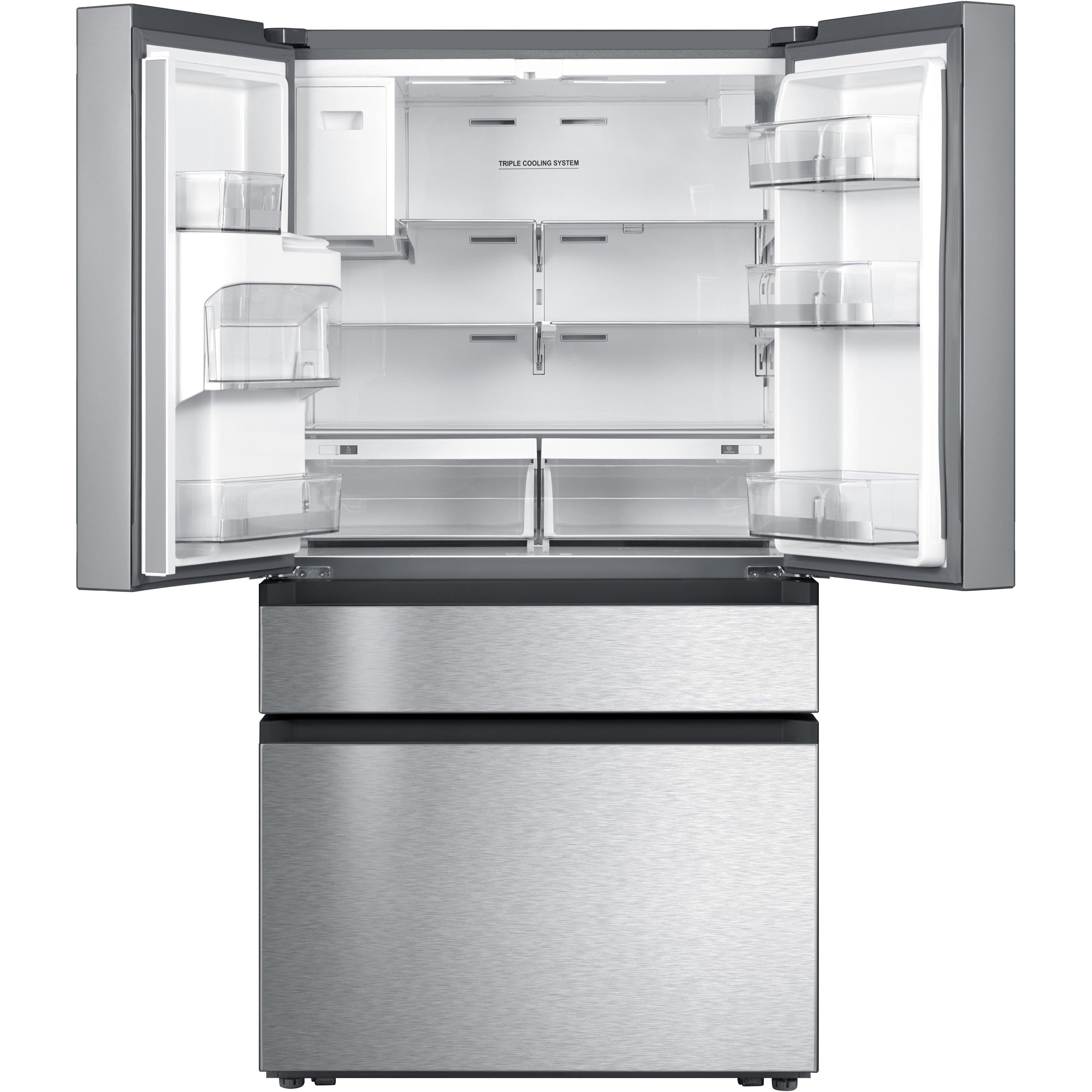  Moffat 36-inch, 21.6 cu. ft. French 4-Door Refrigerator with Dispenser MYE22HYPKFS IMAGE 2