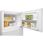  Frigidaire 24-inch, 12 cu. ft. Top Freezer Refrigerator FFPT12F0KW IMAGE 3