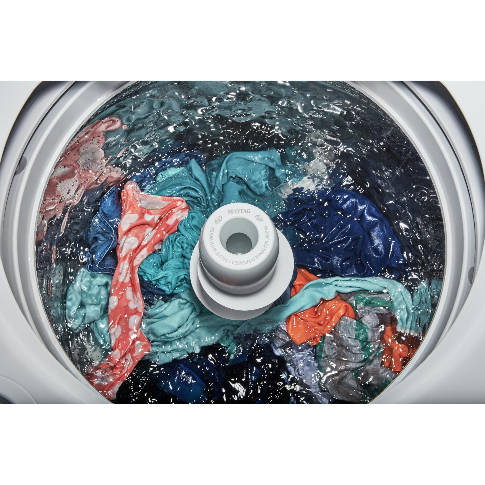  Maytag 5.2 cu.ft. Top Loading Washer with Power™ Agitator MVW4505MW IMAGE 16