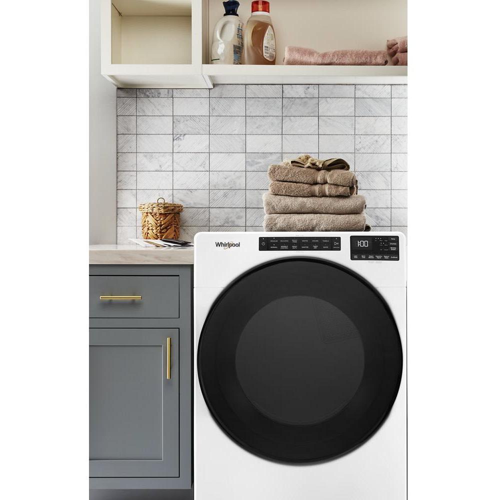  Whirlpool 7.4 cu. ft. Gas Dryer with EcoBoost™ Option YWGD6605MW IMAGE 5