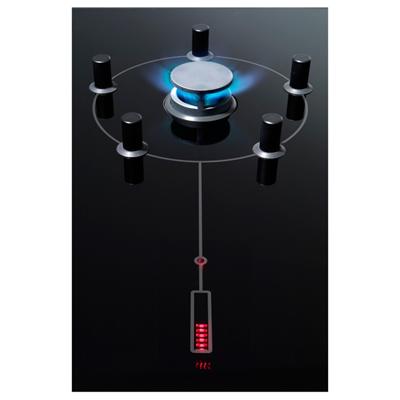  Fisher & Paykel 36-inch Built-In Gas Cooktop CG363MLNGB1 IMAGE 3