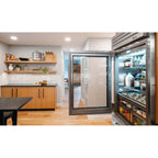  True Residential 36-inch, 22.6 cu. ft. Built-in Bottom Freezer Refrigerator with Ice Maker TR-36RBF-L-SG-A IMAGE 3