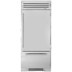  True Residential 36-inch, 22.6 cu. ft. Built-in Bottom Freezer Refrigerator with Ice Maker TR-36RBF-R-SS-A IMAGE 1