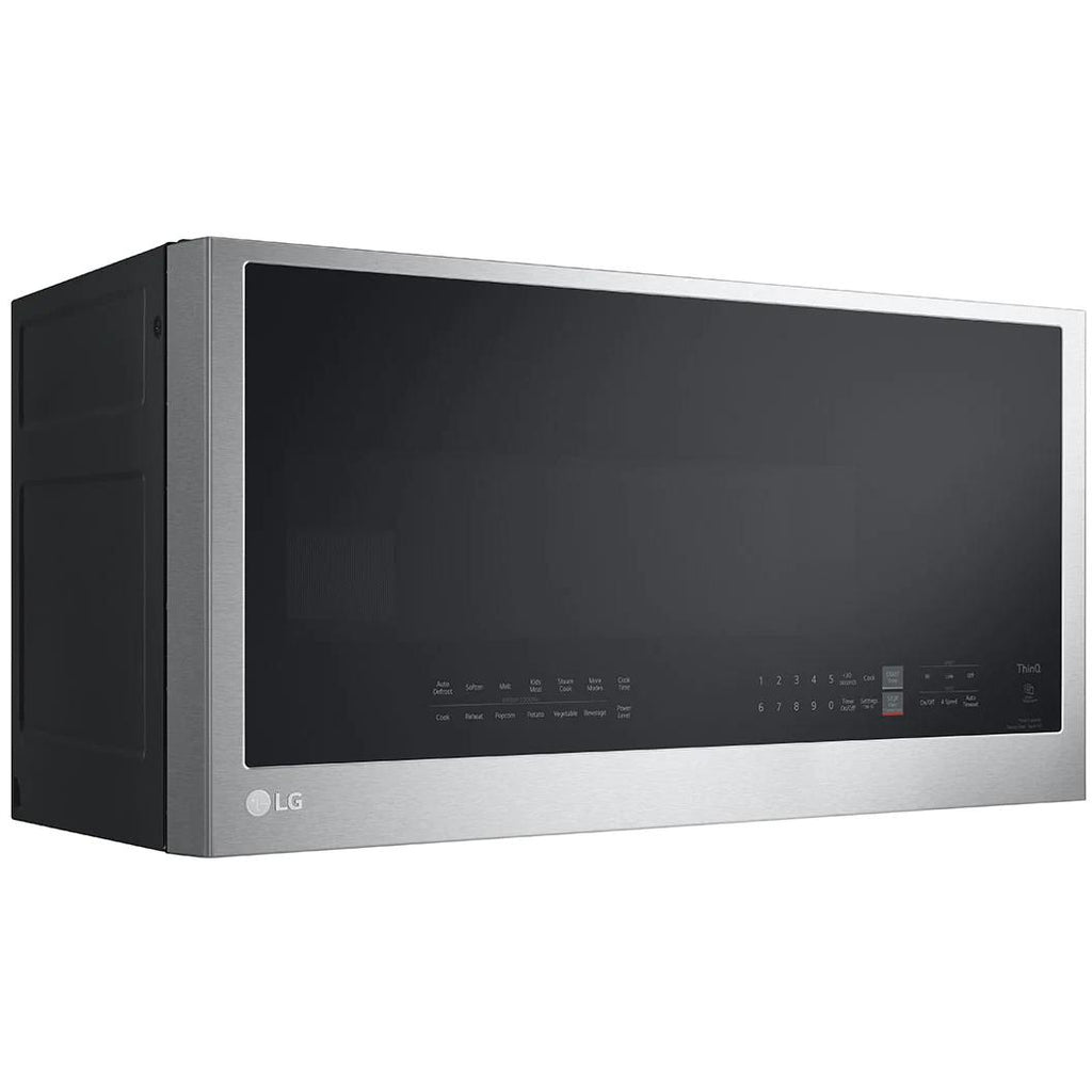  LG 30-inch, 2.0 cu. ft. Smart Wi-Fi Enabled Over-the-Range Microwave Oven with EasyClean® MVEL2033F IMAGE 3