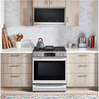  LG 30-inch, 2.1 cu. ft. Wi-Fi Enabled Over-the-Range Microwave Oven with EasyClean® MVEL2137F IMAGE 10