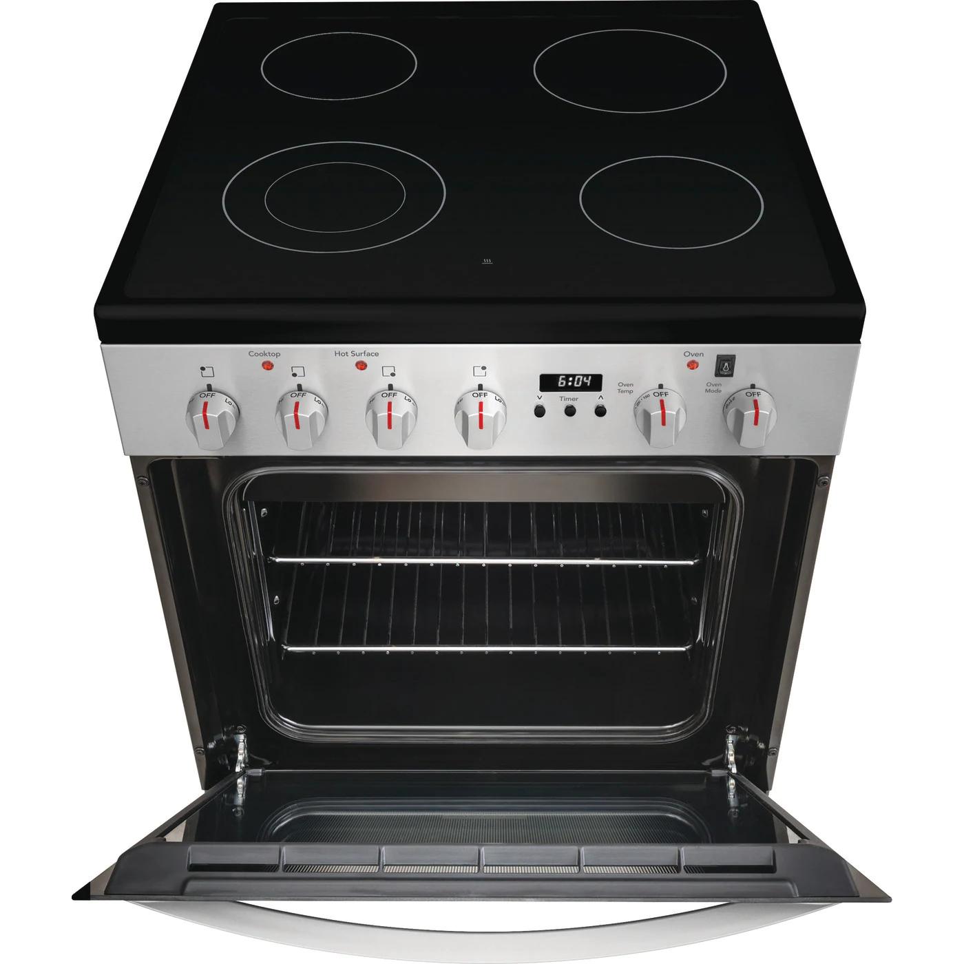  Frigidaire 24-inch Freestanding Electric Range FCFE242CAS IMAGE 4