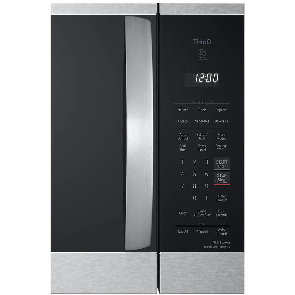  LG 30-inch, 2.1 cu. ft. Over-the-Range Microwave Oven with ExtendaVent® 2.0 MVEL2125F IMAGE 9